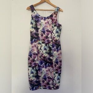 Jessica Simpson Floral cocktail dress